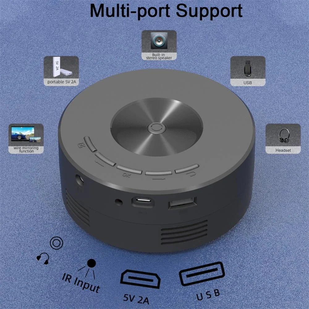 Mini Portable Projector for Home