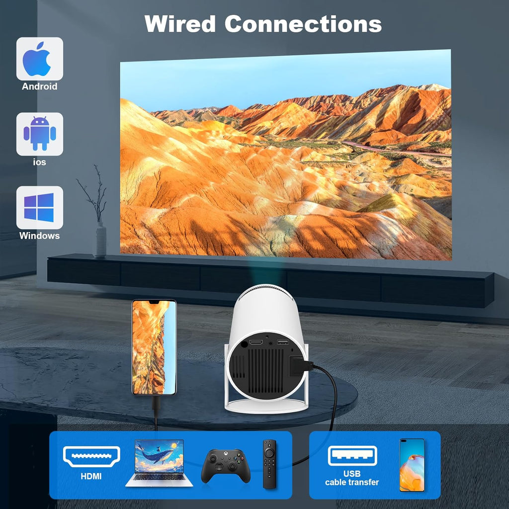 Cinematic Experience Mini Projector