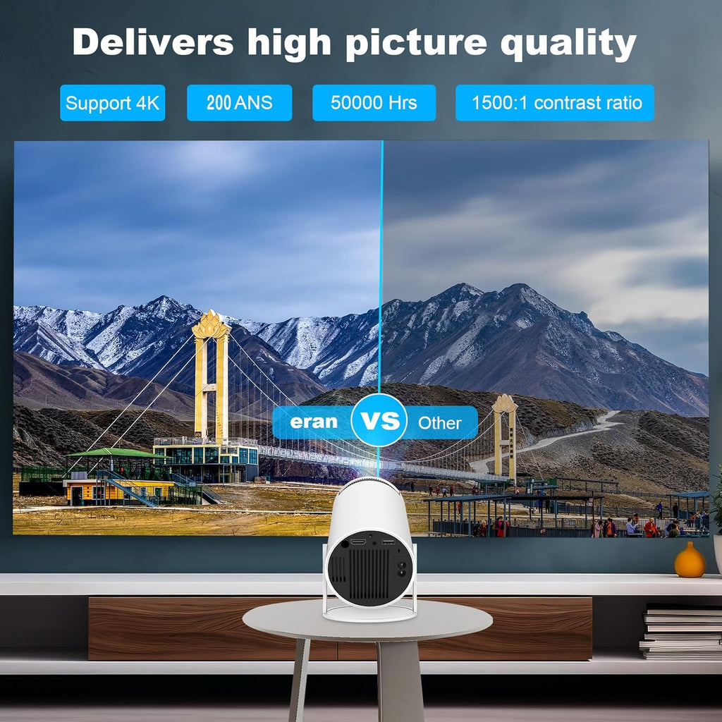 Cinematic Experience Mini Projector
